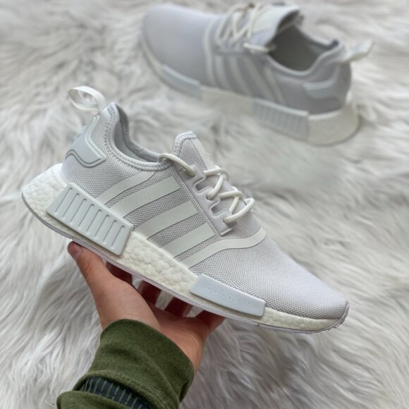 Adidas Nmd R1 Low Mens Sportswear Shoes White GZ9259 NEW* Sz 8 - Picture 1 of 9